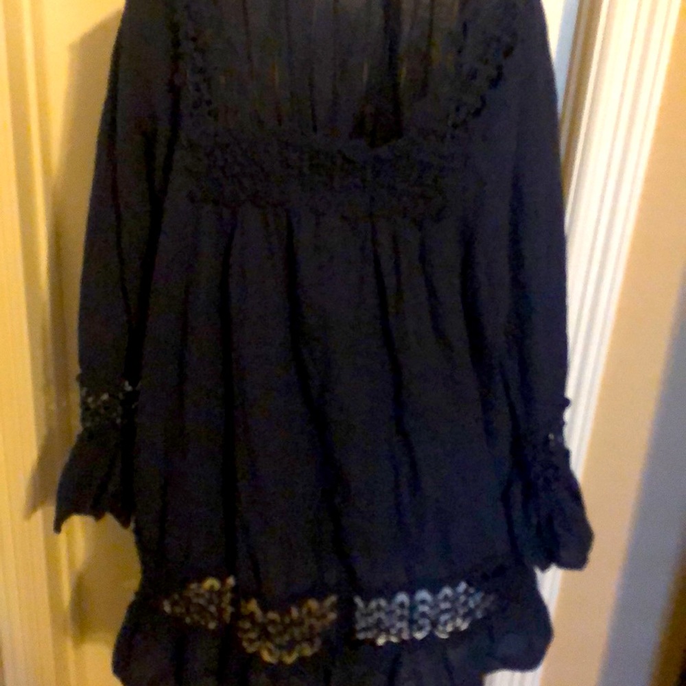 Tunic , long-sleeve top, boho top, blouse